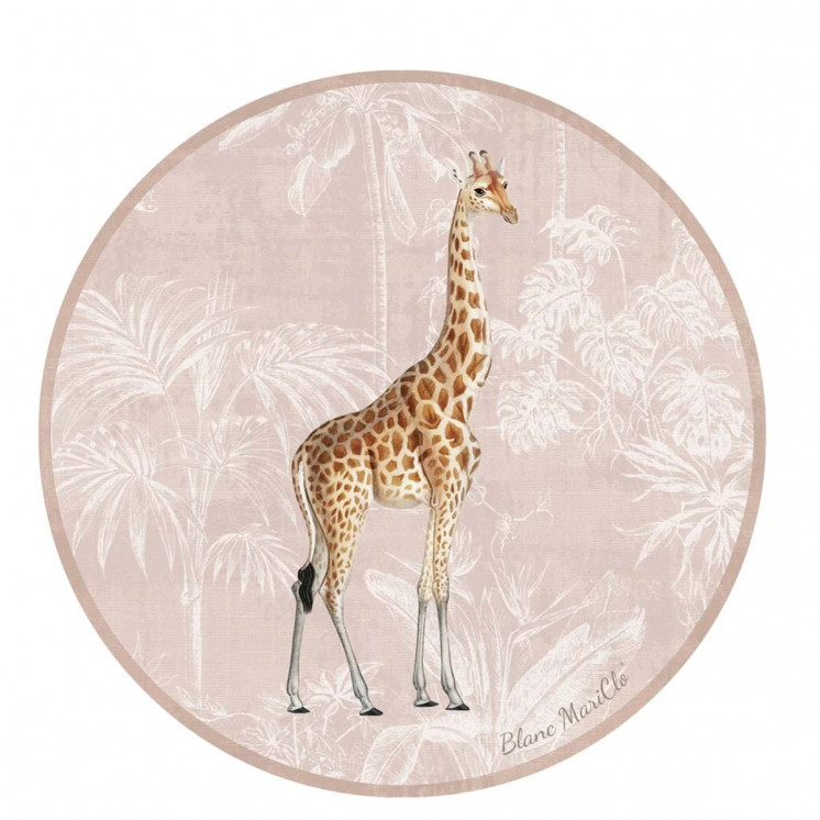 Set de table Girafe - Blanc Mariclo