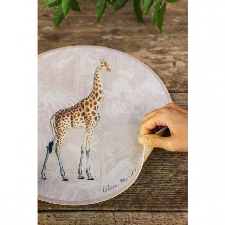 Set de table Girafe - Blanc Mariclo