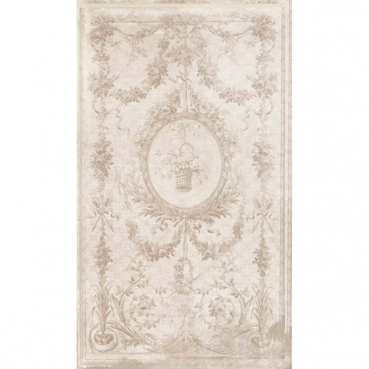 Tapis Georgia au style romantique - Blanc Mariclo