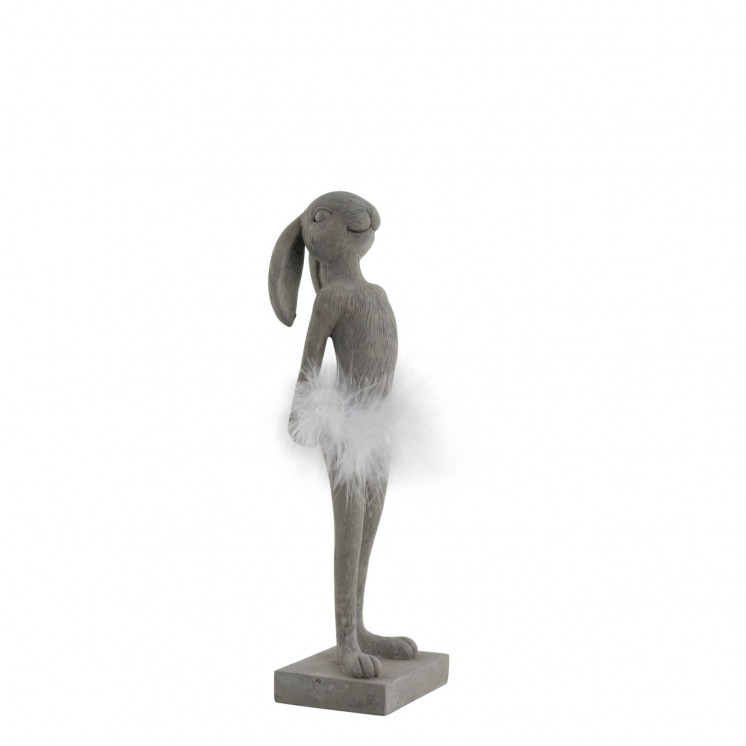 Statuette Nelly en forme de lapin blanc - Lene Bjerre