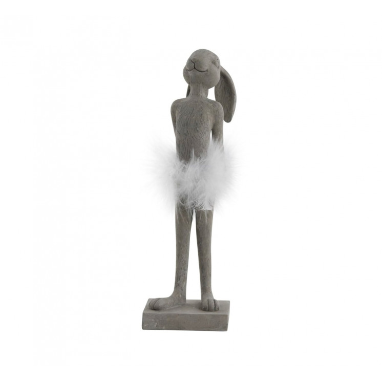 Statuette Nelly en forme de lapin blanc - Lene Bjerre