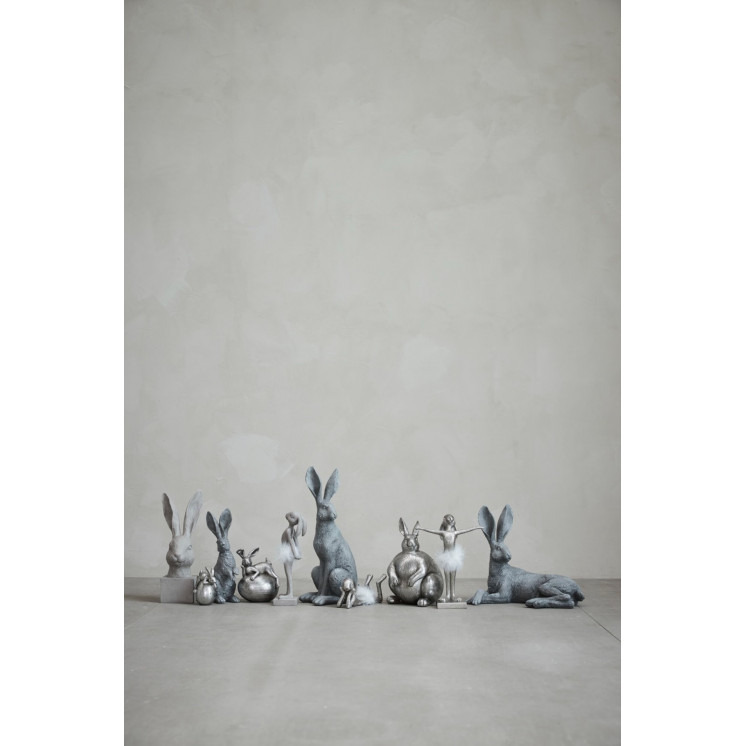 Statuette Nelly en forme de lapin blanc - Lene Bjerre