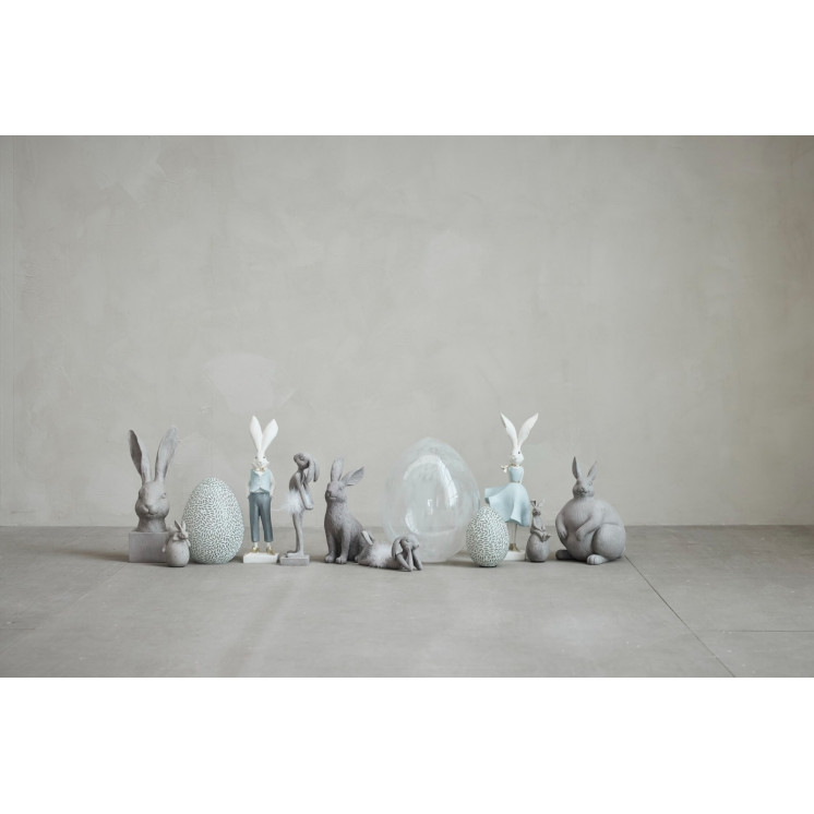 Statuette Nelly en forme de lapin blanc - Lene Bjerre