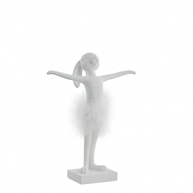 Statuette Lapin Noa en forme de lapin blanc - Lene Bjerre