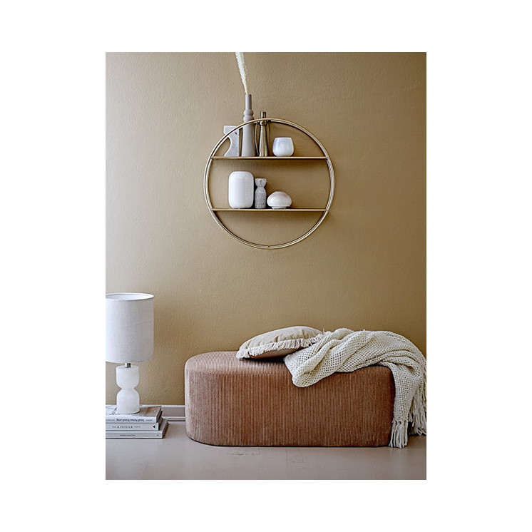 Lampe Laura en albâtre blanc H59 - Bloomingville