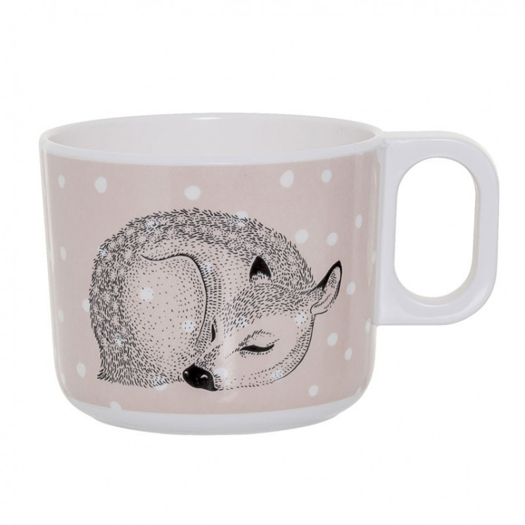 Tasse Bambi rose pour enfant - Bloomingville