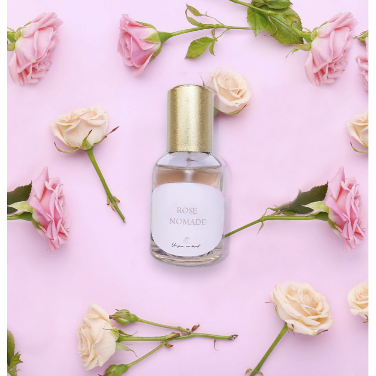 Parfum de Grasse pour Femme  Rose Nomade  - Un Jour, Un Désert