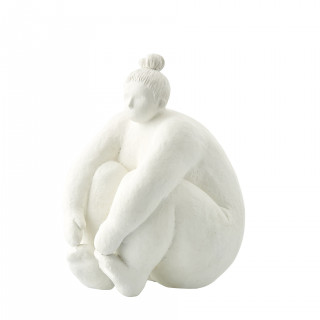 Statue Kirsten en polyrésine blanc - Lene Bjerre