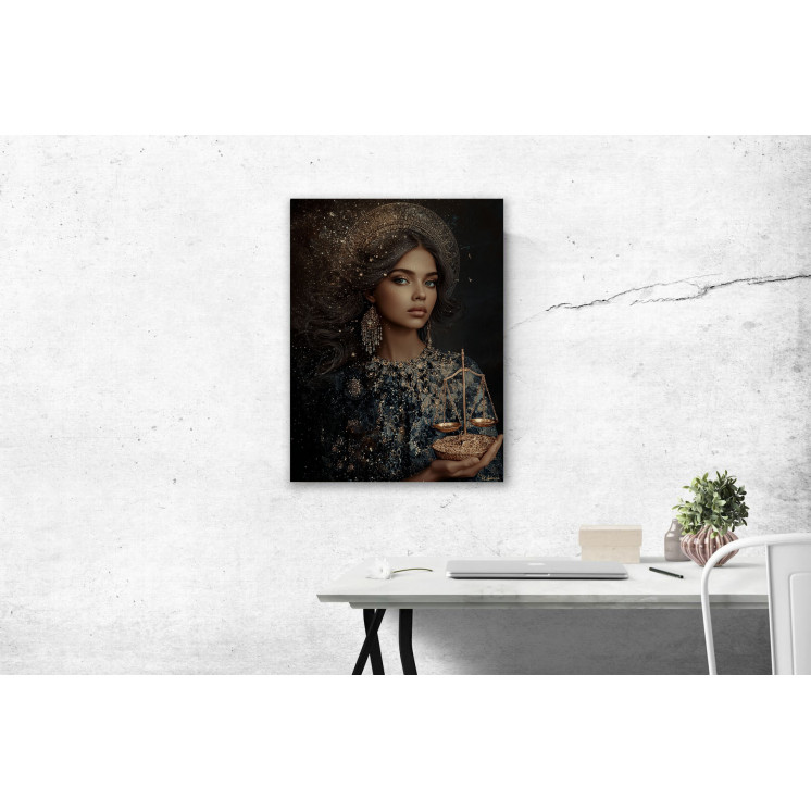 Tableau signe astrologique balance Aleth made in France