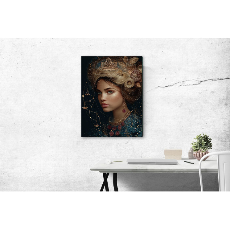 Tableau signe astrologique balance Althea made in France