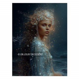 Tableau signe astrologique cancer Alice made in France