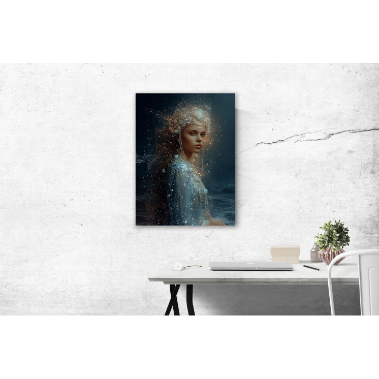 Tableau signe astrologique cancer Alice made in France