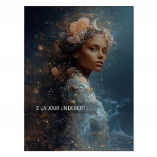 Tableau signe astrologique cancer Emma made in France