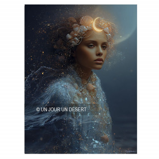 Tableau signe astrologique cancer Emma made in France