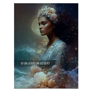 Tableau signe astrologique cancer Maya made in France