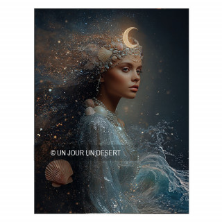 Tableau signe astrologique cancer Stella made in France