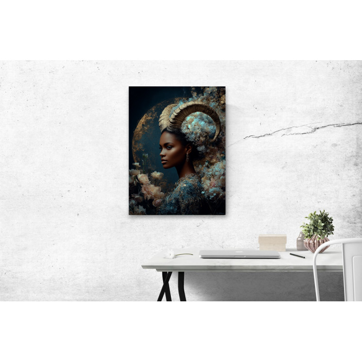 Tableau signe astrologique capricorne Montaine made in France