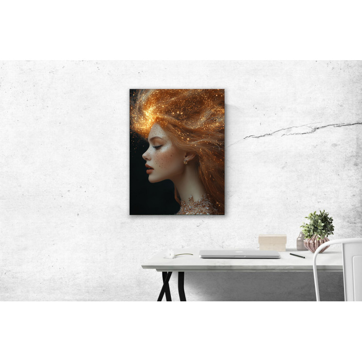 Tableau signe astrologique lion Azaria made in France