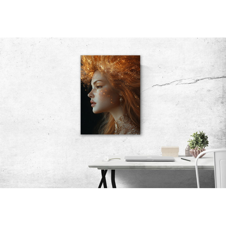 Tableau signe astrologique lion Leonidas made in France