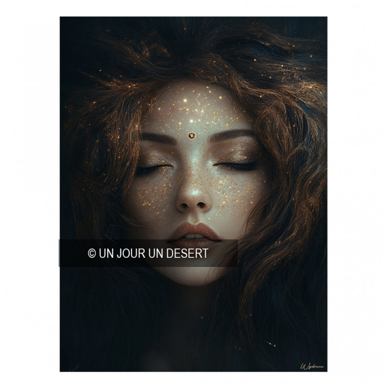 Tableau signe astrologique lion Levona made in France