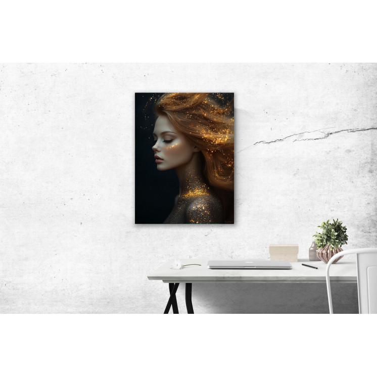 Tableau signe astrologique lion Rafaela made in France