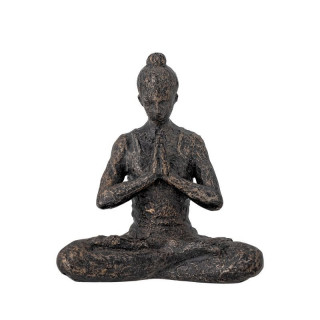 Statuette Kim  en forme de femme yoga - Bloomingville