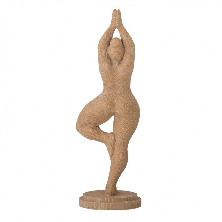 Statuette Mody en forme de femme yoga  -  Bloomingville