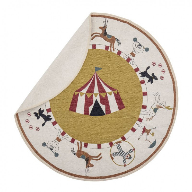 Tapis Circus  imprimé cirque pour enfant - Bloomingville