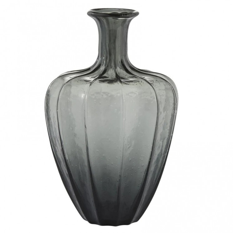 Vase Sofiane en verre noir - Lene Bjerre