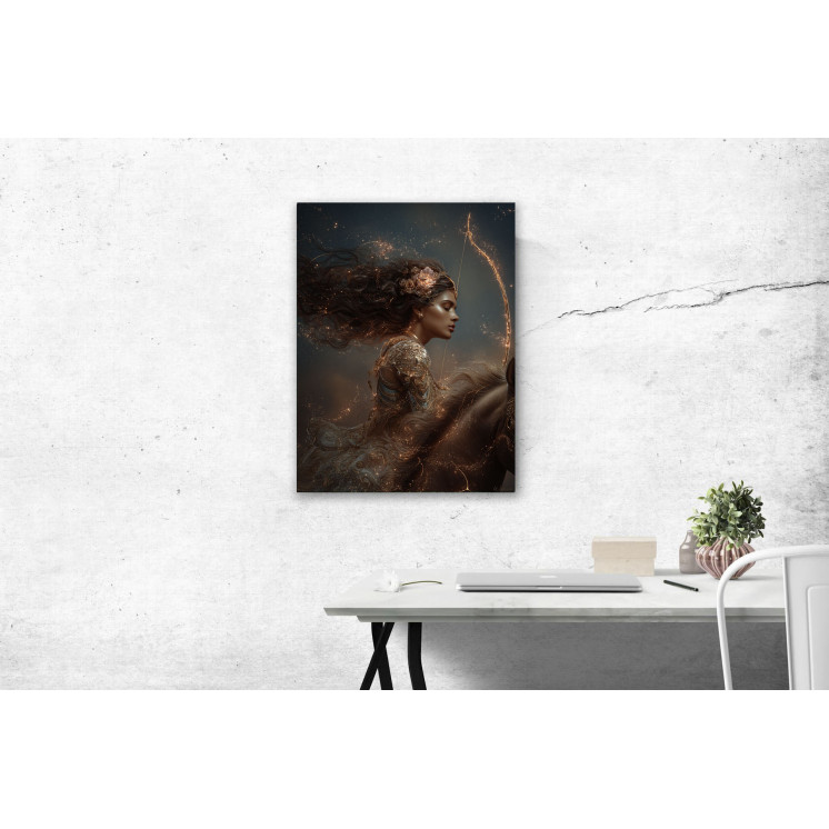 Tableau signe astrologique Sagittaire Brianna made in France