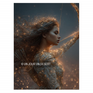 Tableau signe astrologique Sagittaire Everdeen made in France