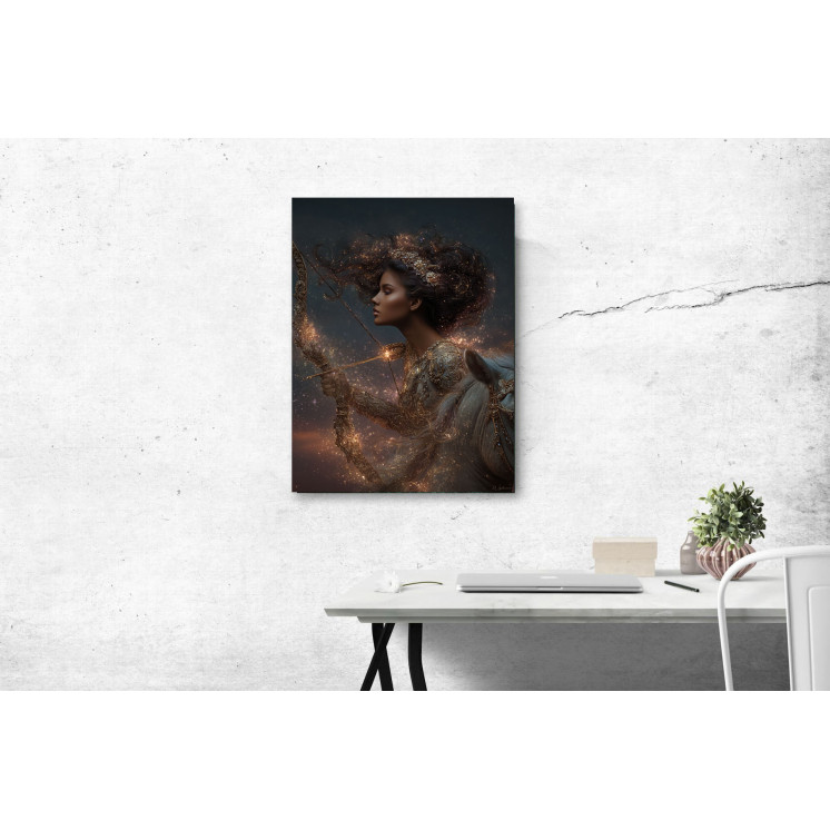 Tableau signe astrologique Sagittaire Hazel made in France
