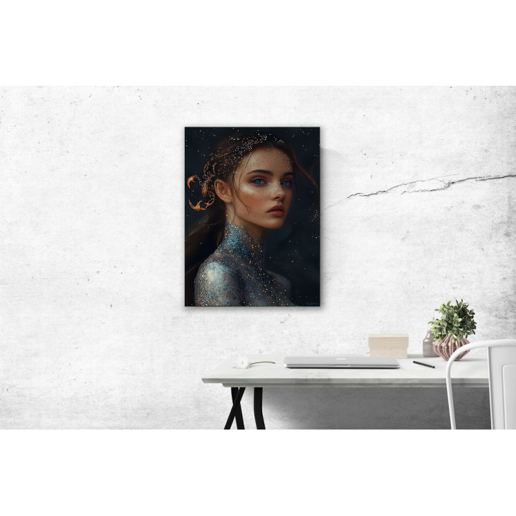 Tableau signe astrologique Scorpion Electra made in France