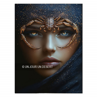 Tableau signe astrologique Scorpion Yara made in France