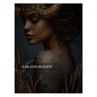 Tableau signe astrologique Taureau Brigid made in France
