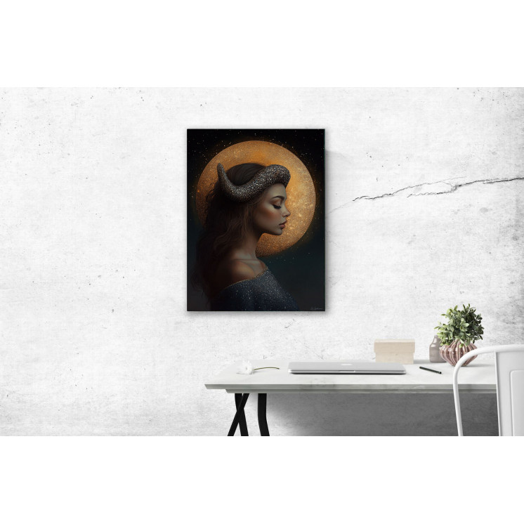Tableau signe astrologique Taureau Sohalia made in France