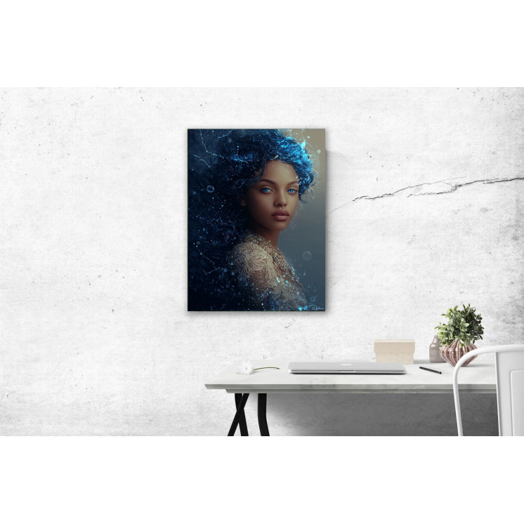 Tableau signe astrologique Verseau Aeris made in France