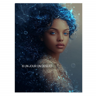 Tableau signe astrologique Verseau Aeris made in France