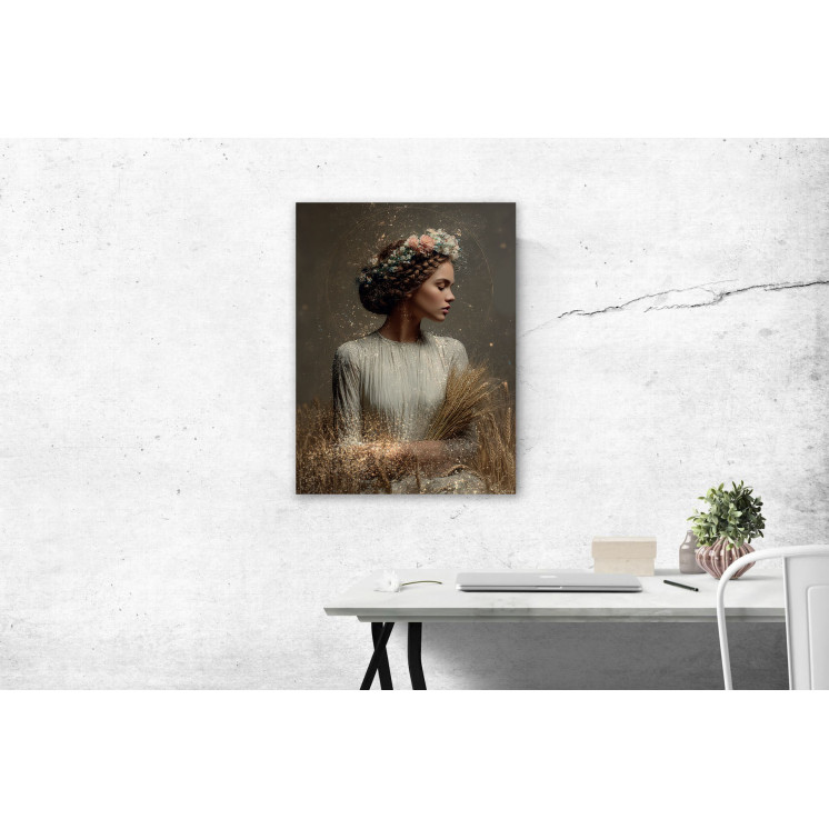 Tableau alu dibond signe astrologique Vierge Maeva made in France
