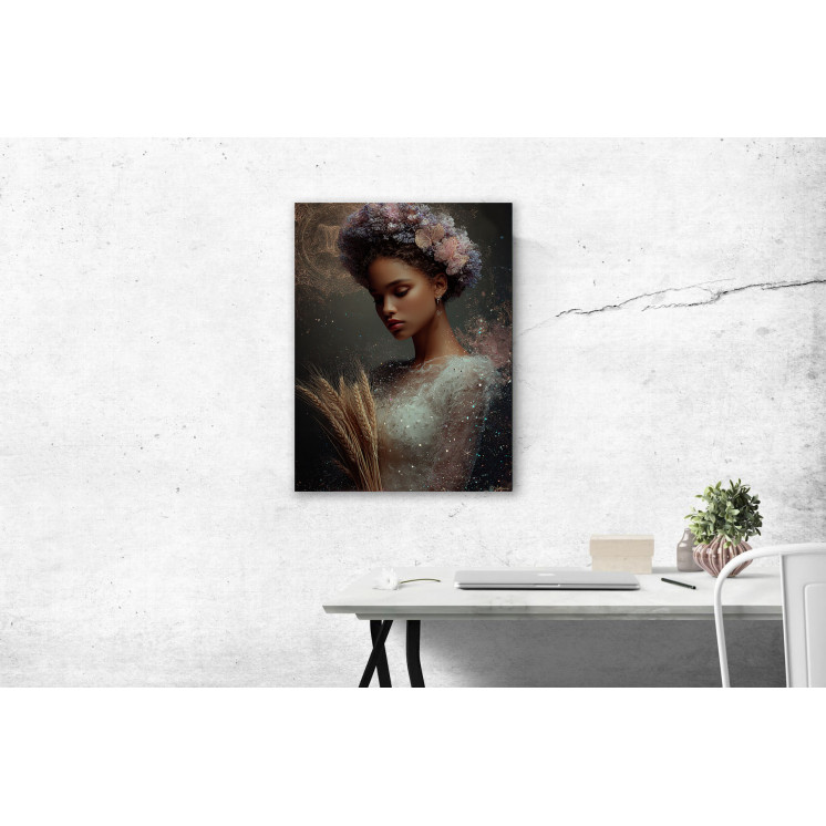 Tableau alu dibond signe astrologique Vierge Mei made in France