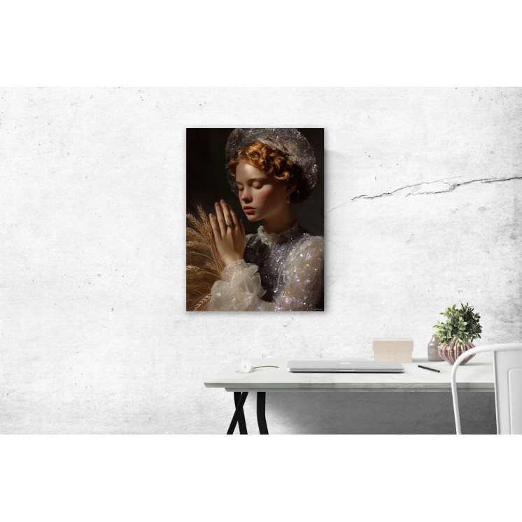 Tableau signe astrologique Vierge Valentine made in France