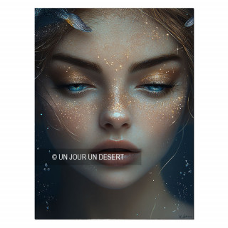 Tableau alu dibond underwater Aglaopé made in France