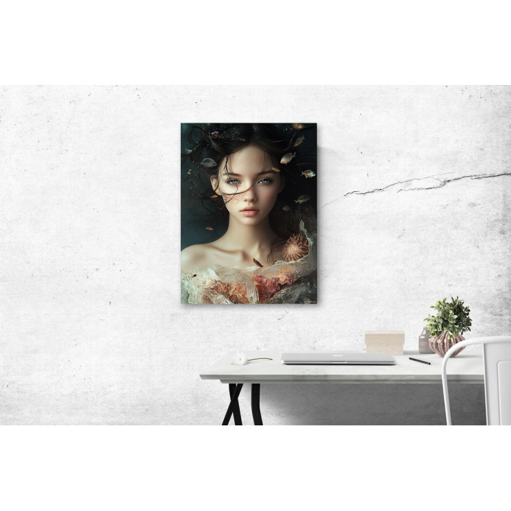 Tableau alu dibond underwater Nérée made in France