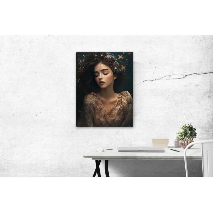 Tableau underwater Zendaya made in France