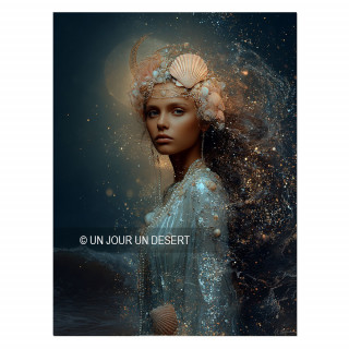 Tableau signe astrologique cancer Evana made in France
