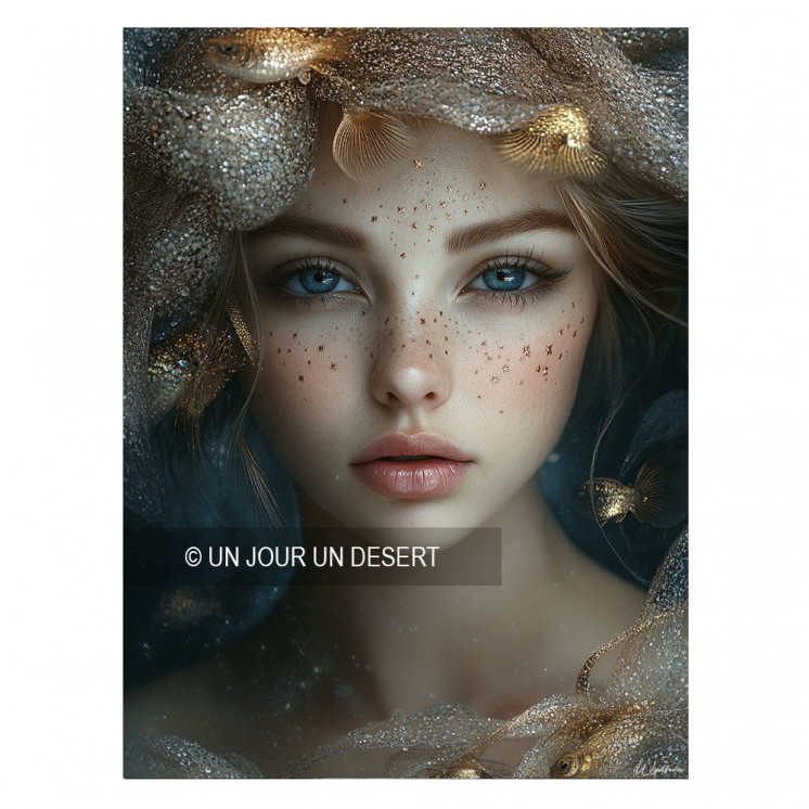 Tableau alu dibond underwater Nérissa made in France
