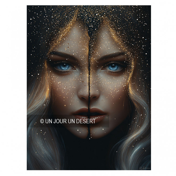 Tableau alu dibond interstellar Elvira made in France