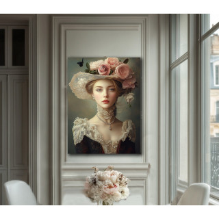 Tableau alu dibond les demoiselles à Versailles made in France