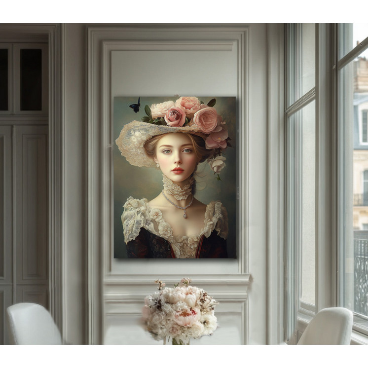 Tableau alu dibond les demoiselles à Versailles made in France