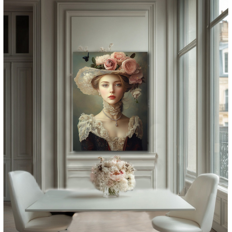 Tableau alu dibond les demoiselles à Versailles made in France